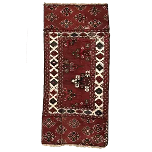 2'6" x 5'1" Early 20th Century Tribal Rug