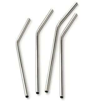 8.5" SS Straw Set/4