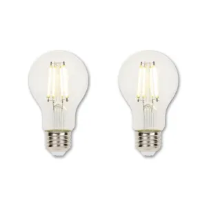 A19 6.5-Watt (60-Watt Equivalent) Medium Base Clear Dimmable Filament LED Lamp