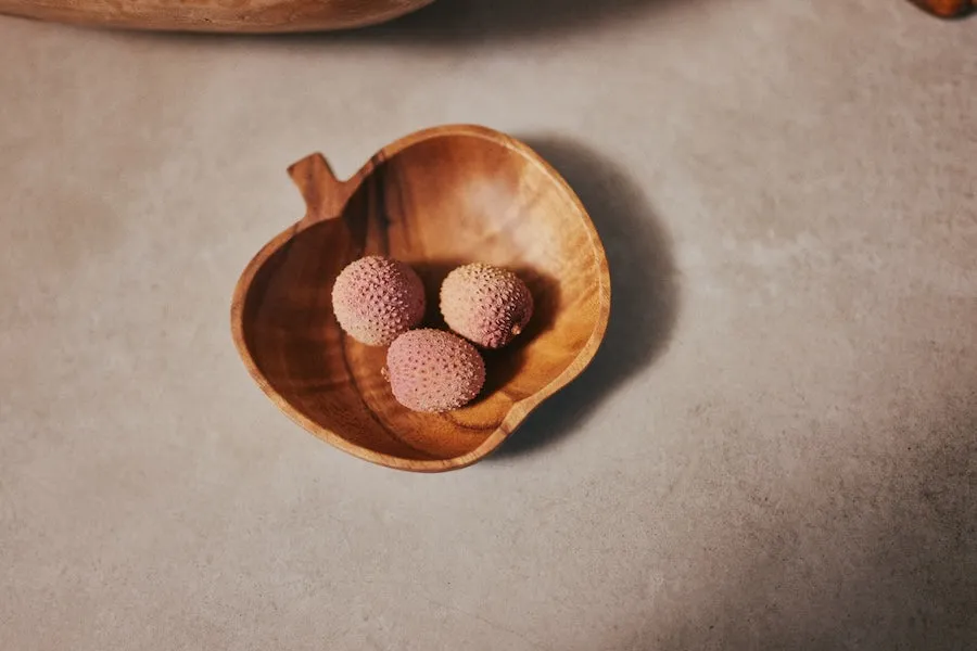 Acacia Apple Bowl Medium