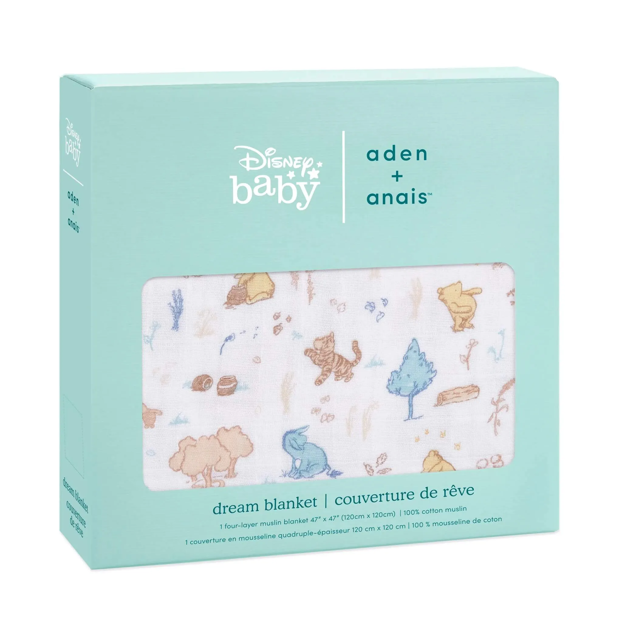 aden   anais Boutique Dream Blanket (Winnie in the Wood)