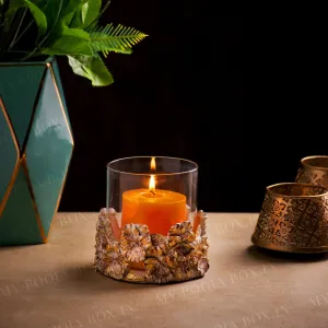 Adrian Crystal Candle Holder
