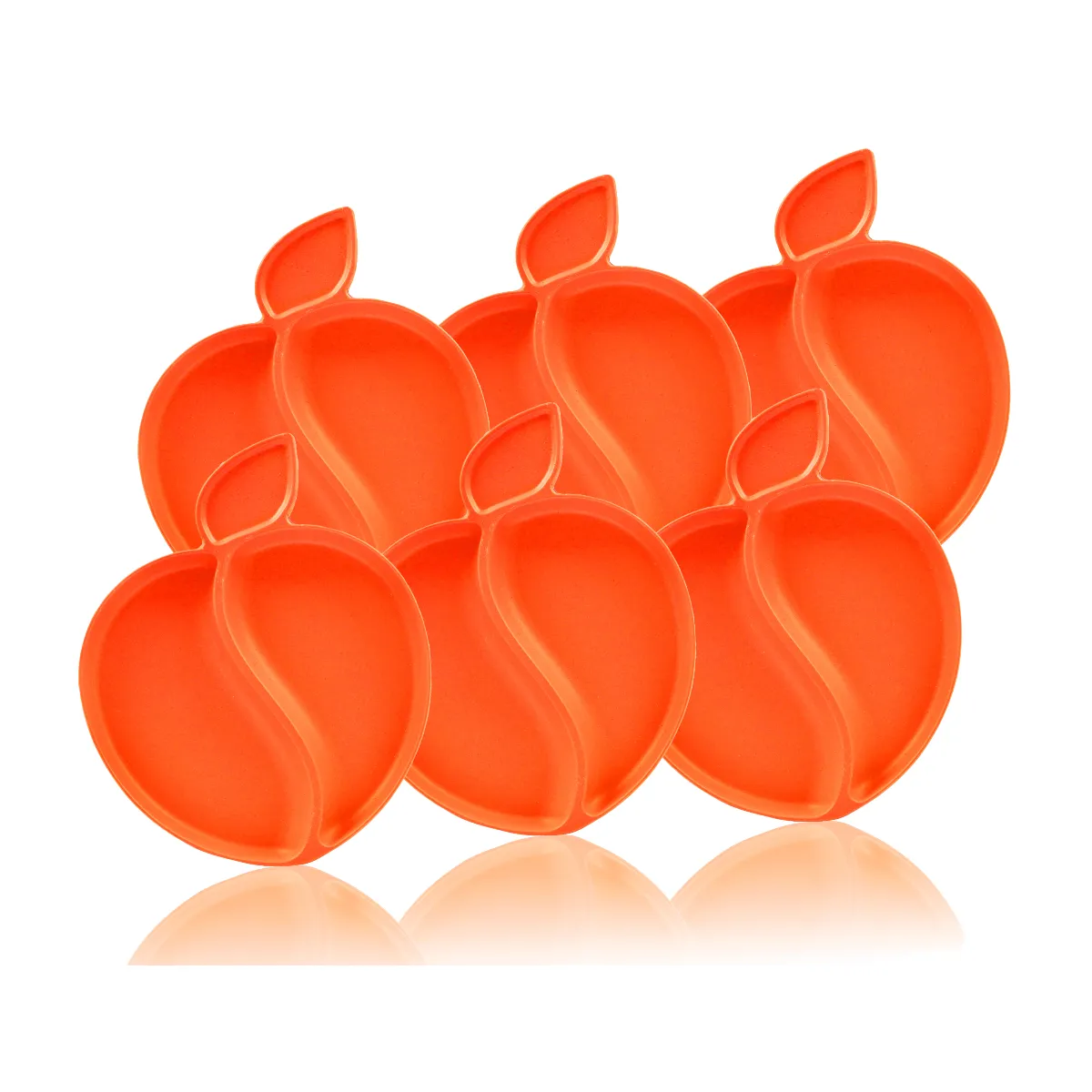 Apple Plate Set - 6 pieces