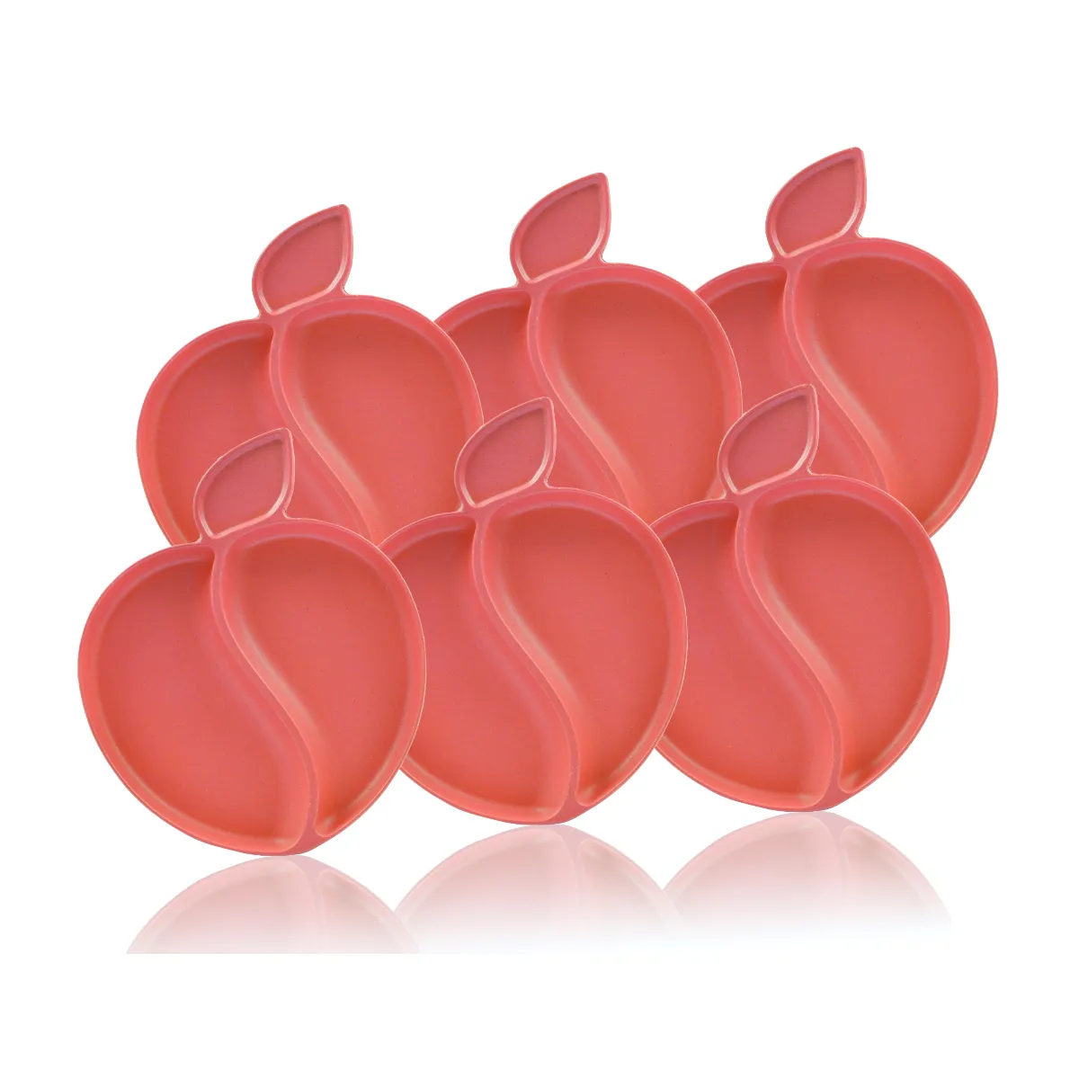 Apple Plate Set - 6 pieces