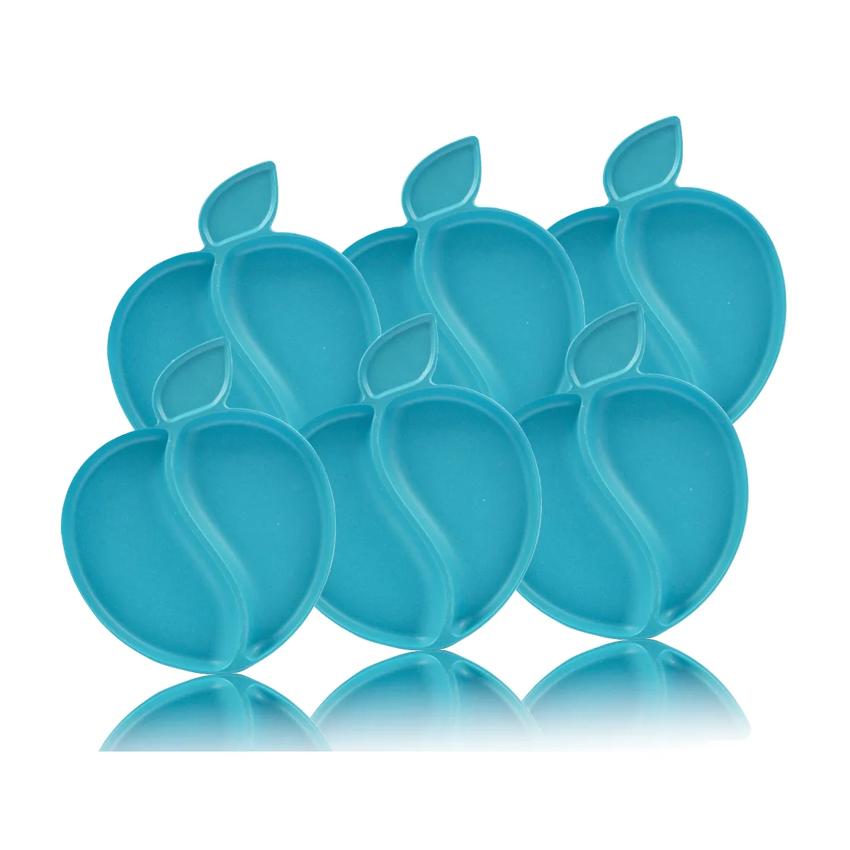 Apple Plate Set - 6 pieces