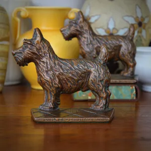 Argyle Scottie Bookends
