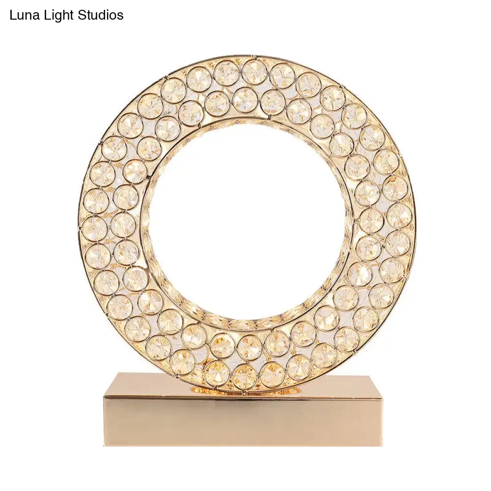 Aria - Rose Gold LED Nightstand Lamp