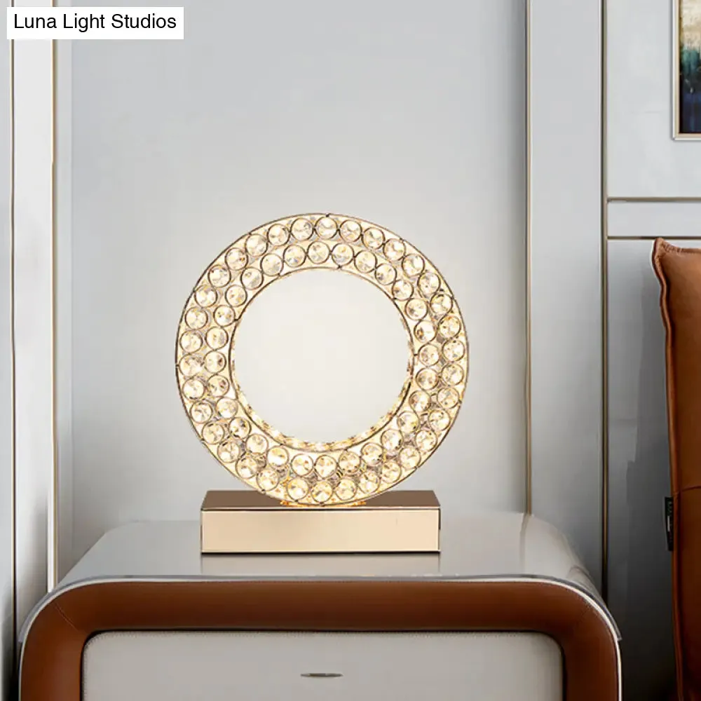 Aria - Rose Gold LED Nightstand Lamp