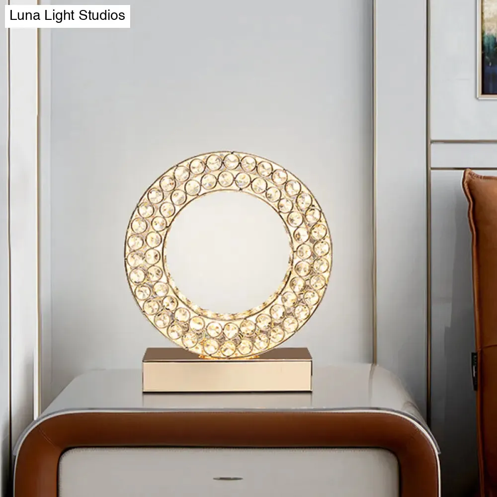 Aria - Rose Gold LED Nightstand Lamp