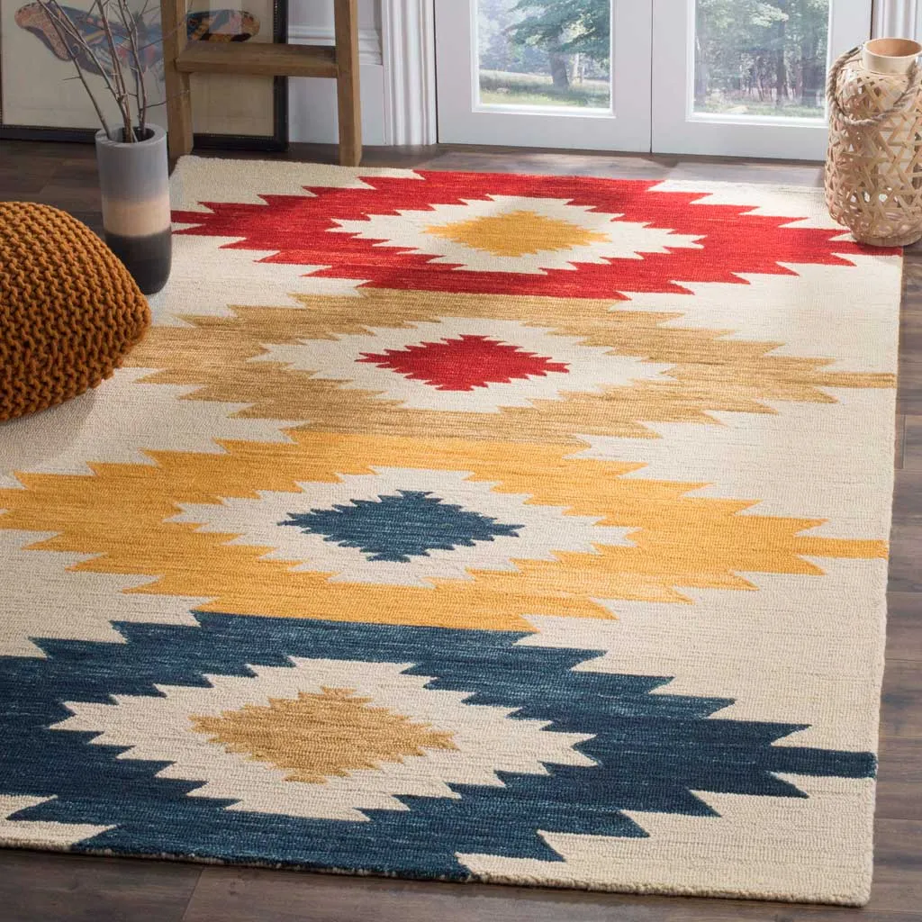 Aspen Ivory/Multi Area Rug
