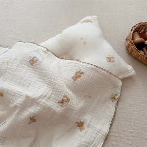 Baby Swaddle Blanket with Pillow Set