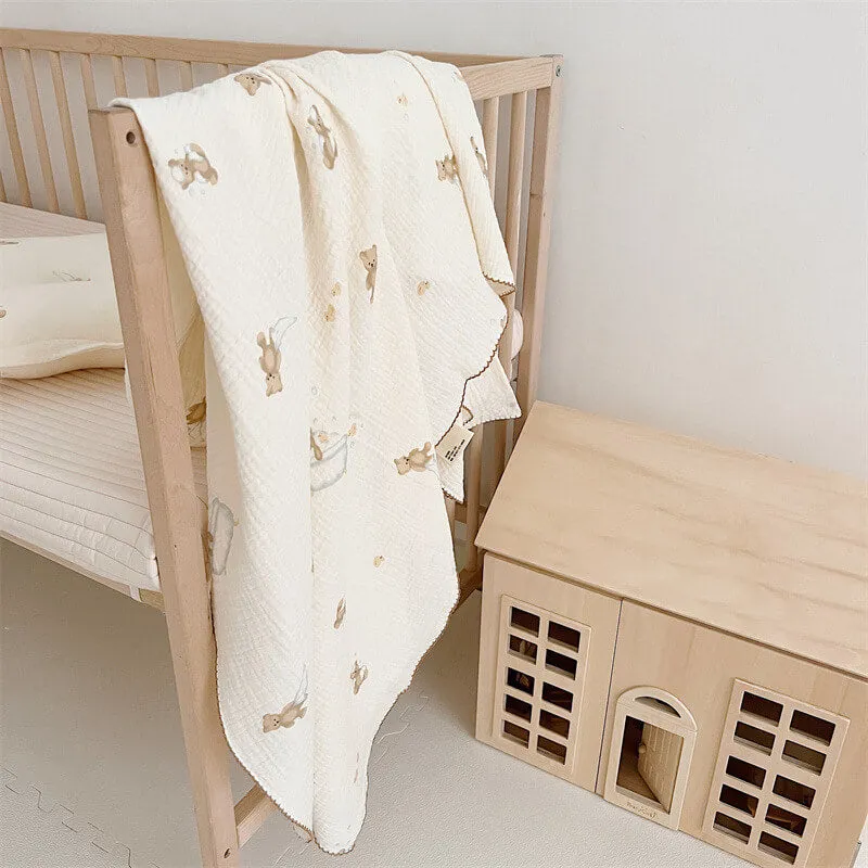 Baby Swaddle Blanket with Pillow Set
