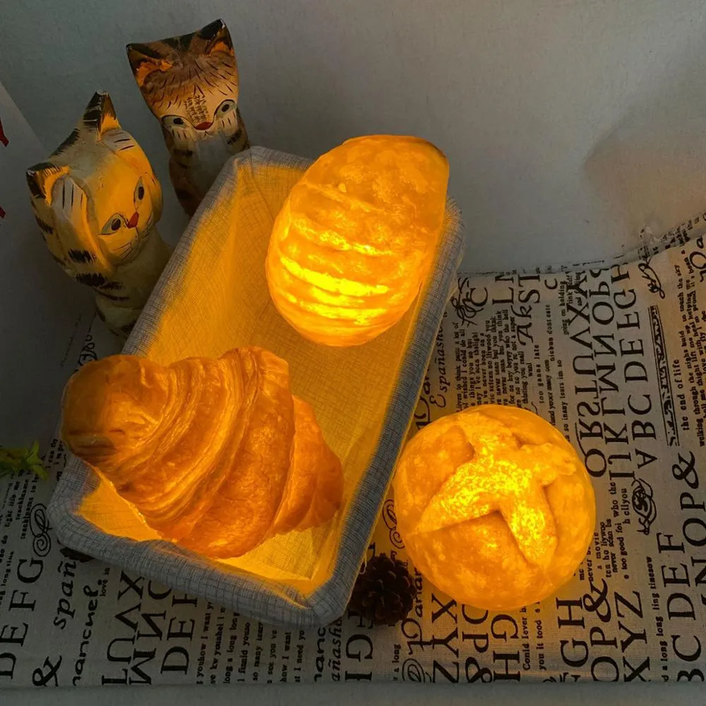 Baked Bread LED Battery Powered Night Light