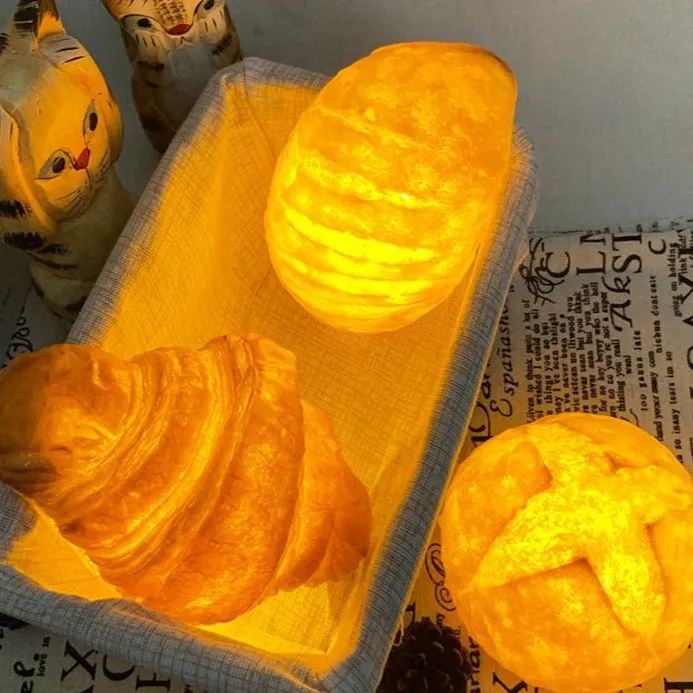 Baked Bread LED Battery Powered Night Light