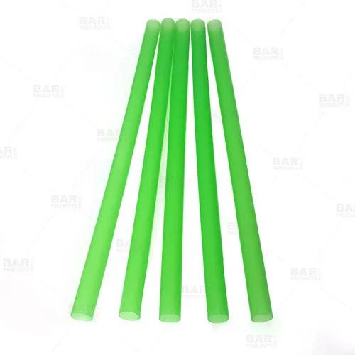 BarConic® 6" Straws - Green