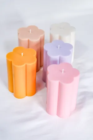 Big Bloom Candle - Cafe Latte