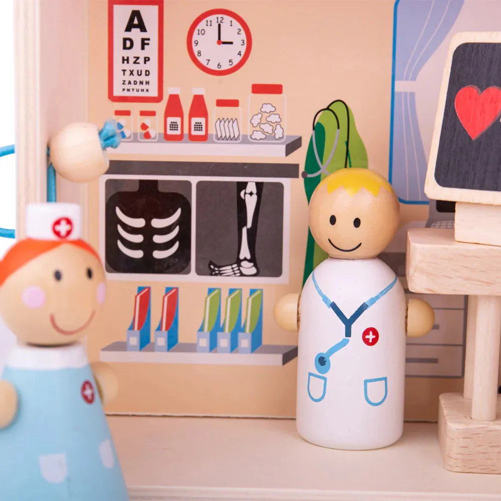 Bigjigs Hospital Mini Playset