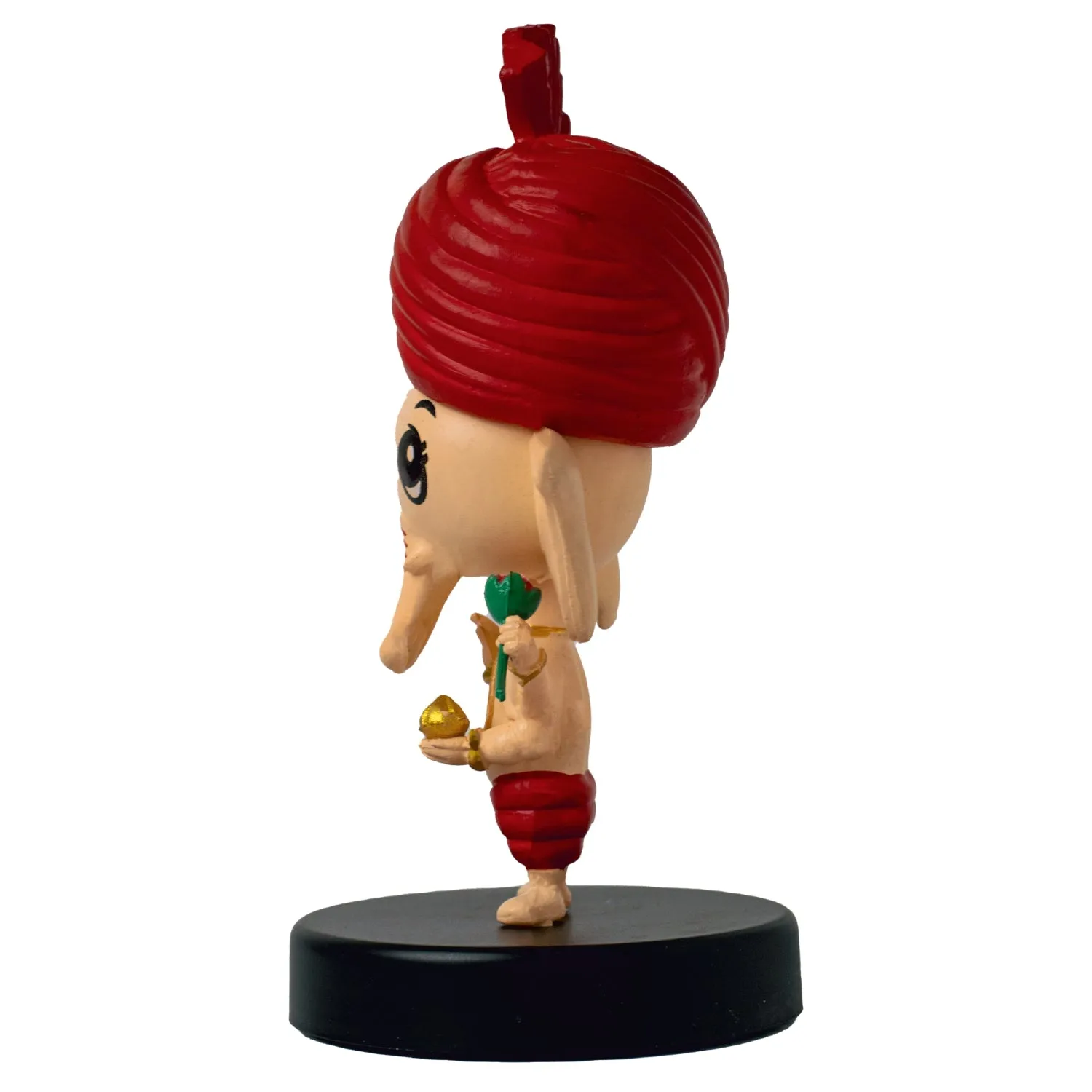 Bobble Head Ganesha Red 5 in