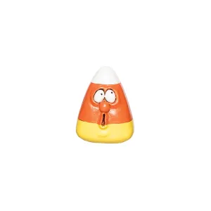 Boo Face Candy Corn Figurine