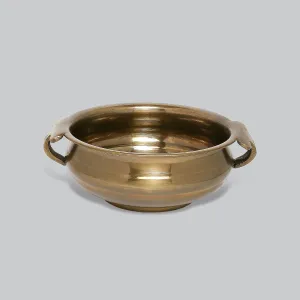 Brass Antique Finish Urli 5 in