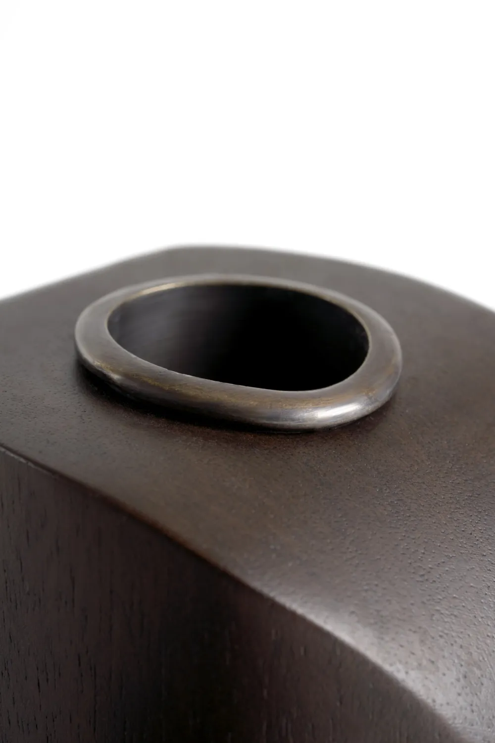 Brown Mahogany Candle Holders (3) | Ethnicraft PI