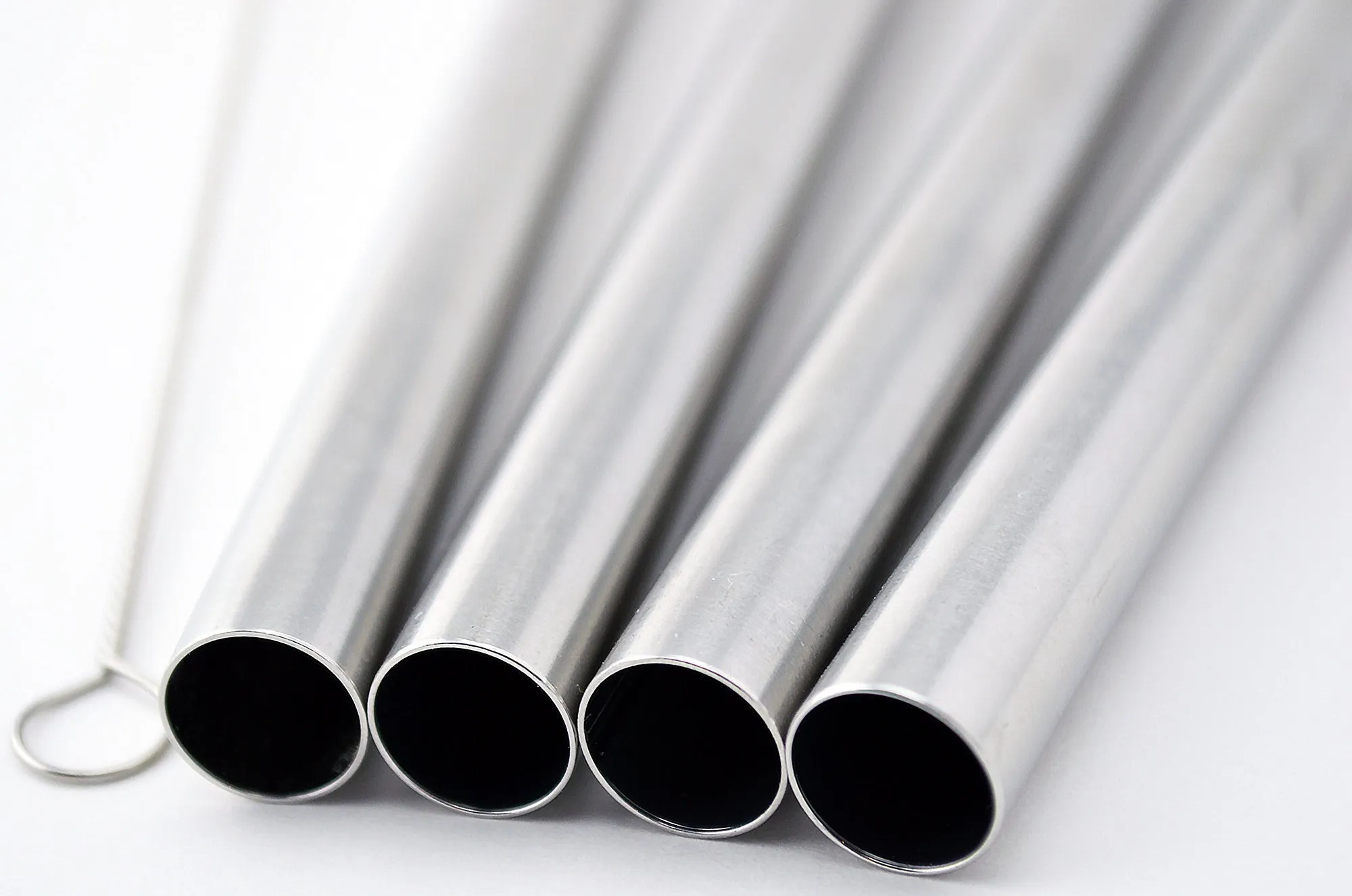 Bubble Tea EXTRA Wide Stainless Steel Smoothie Straws