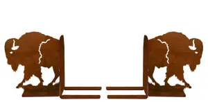 Buffalo Bookend Set