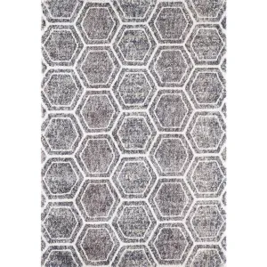 Bungalow 2303 Dimensions Grey/Teal Rug