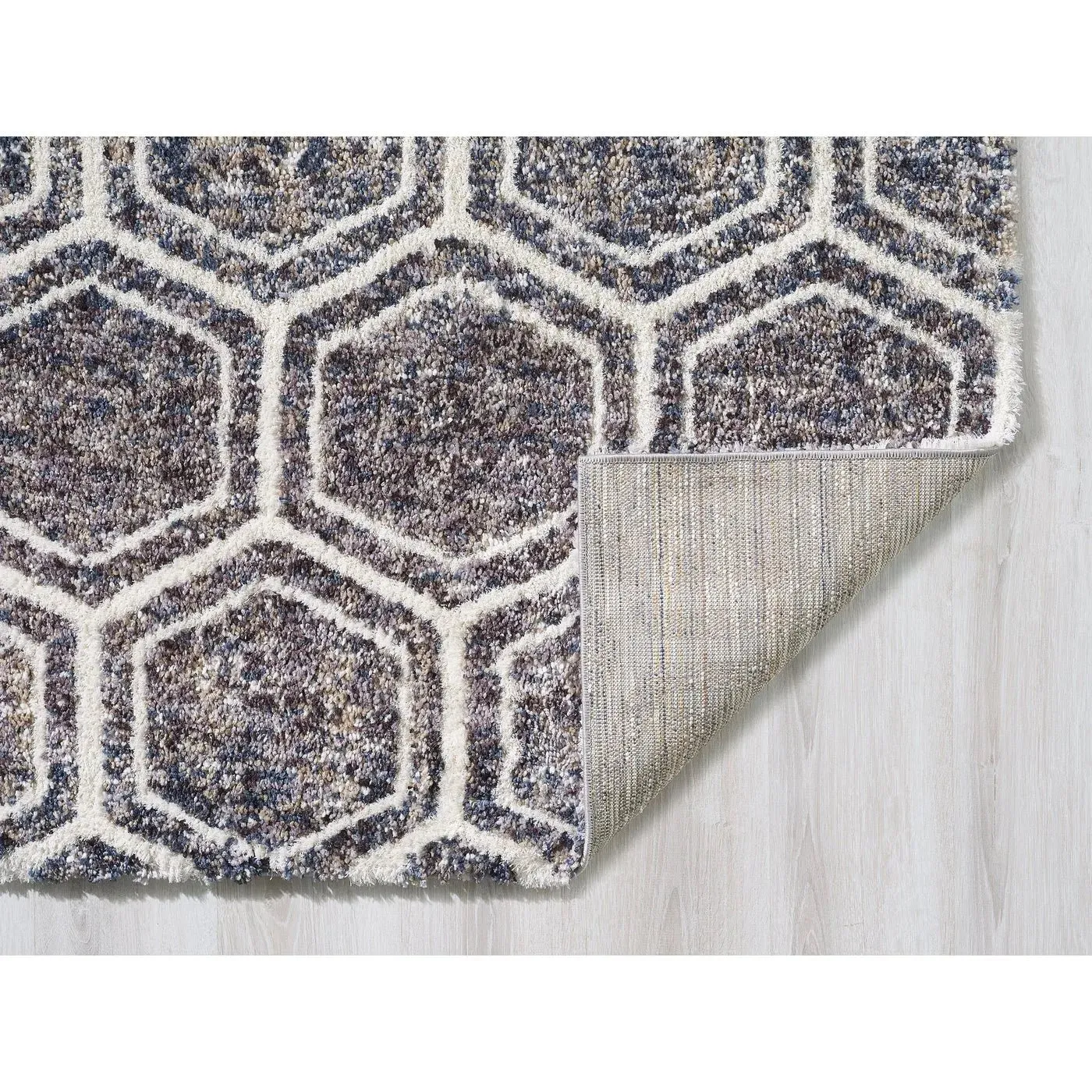 Bungalow 2303 Dimensions Grey/Teal Rug