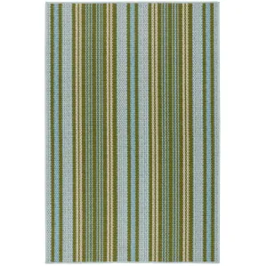 Caravan Stripe Multi Machine Washable Rug
