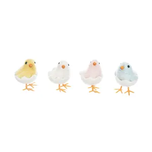 Chicks in Egg Figurine, Asst. of 4