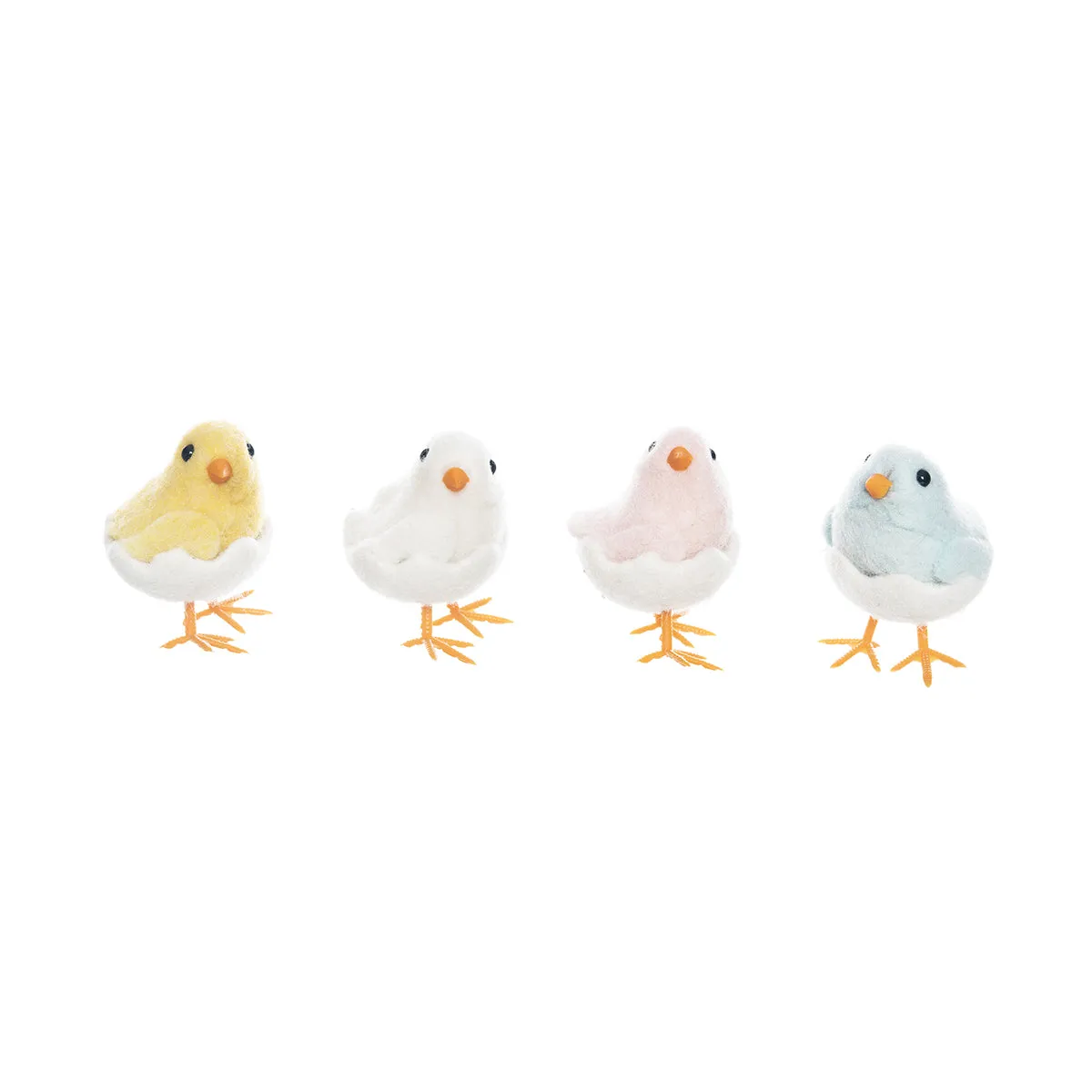 Chicks in Egg Figurine, Asst. of 4