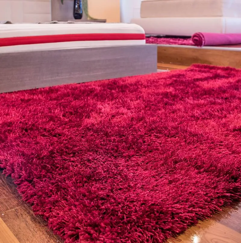 Chubby Burgundy Area Rug (8-ft x 11-ft)