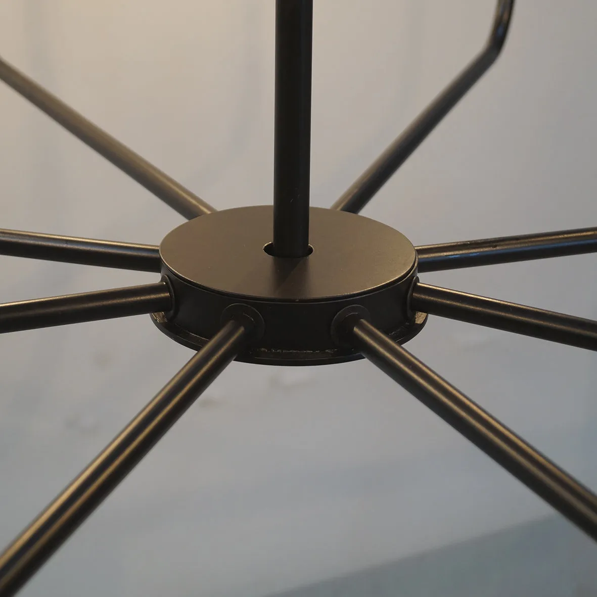 Clr111 Vintage Farmhouse Black Chandelier