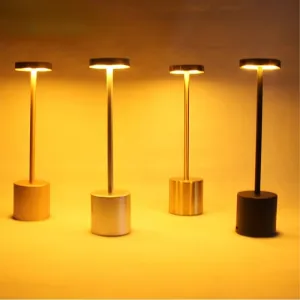 Cordless LED Retro Table Lamp