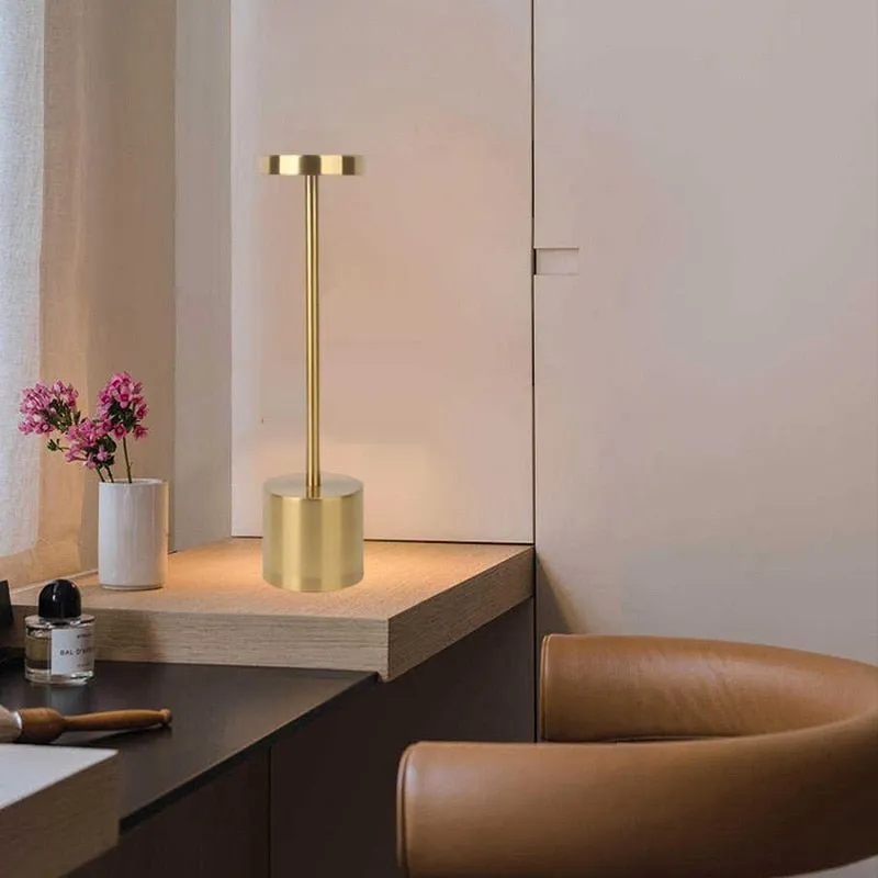 Cordless LED Retro Table Lamp
