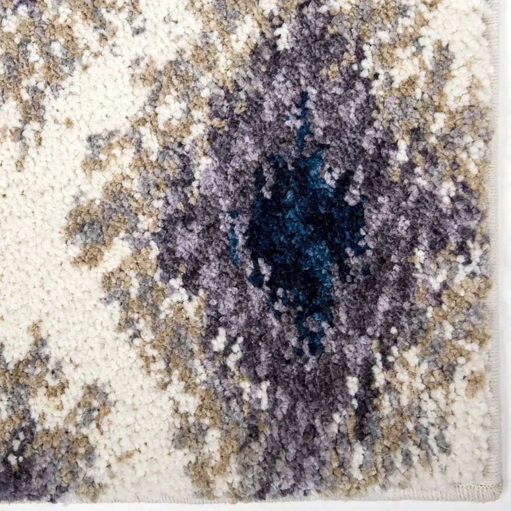 Cotton Tail JA09 Ikat Diamond Multi Rug