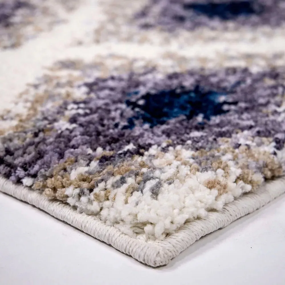 Cotton Tail JA09 Ikat Diamond Multi Rug