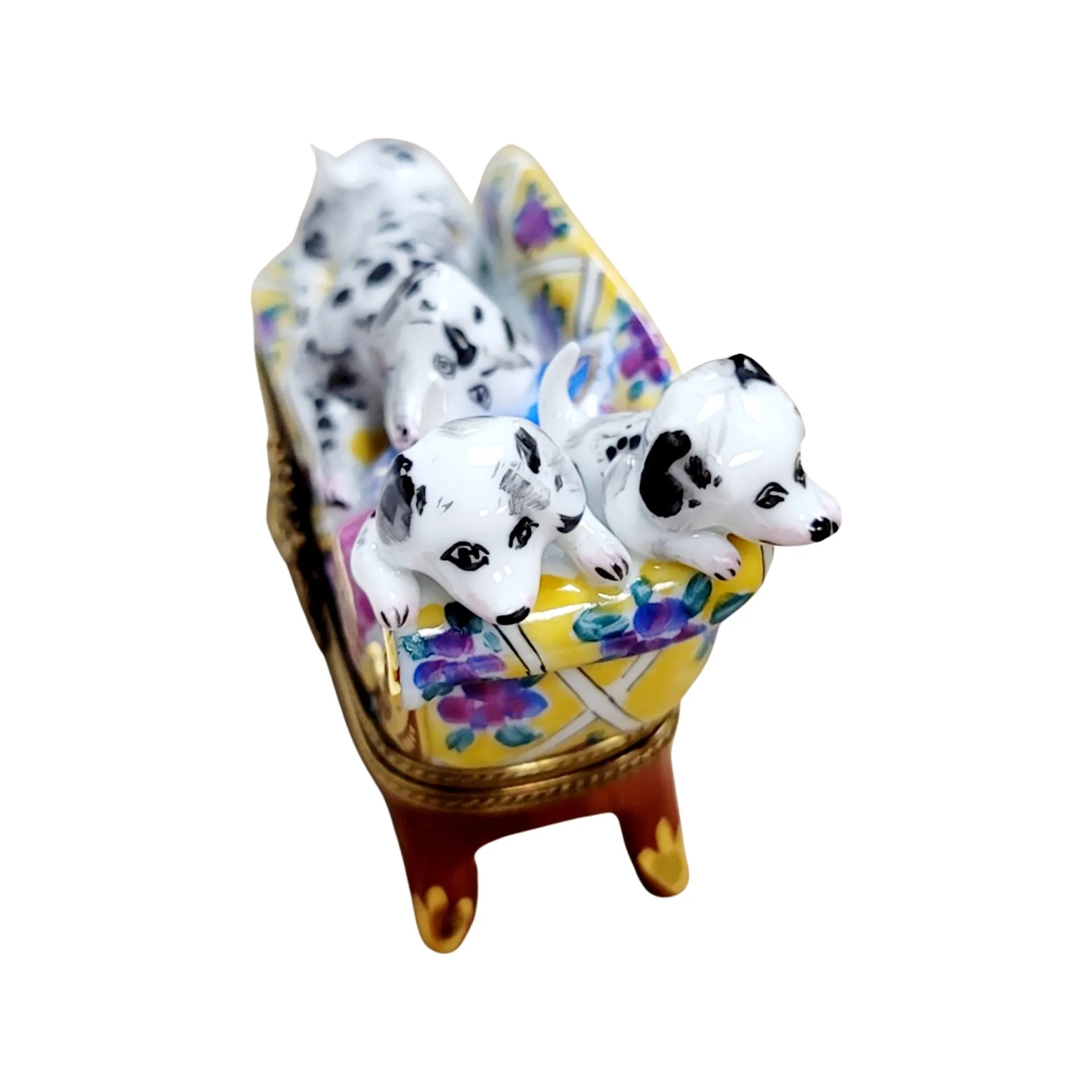 Dalmation Dogs on Couch Rare