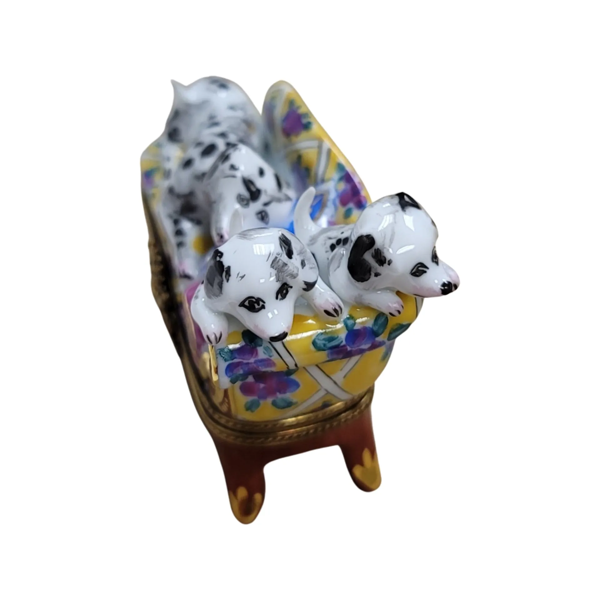 Dalmation Dogs on Couch Rare