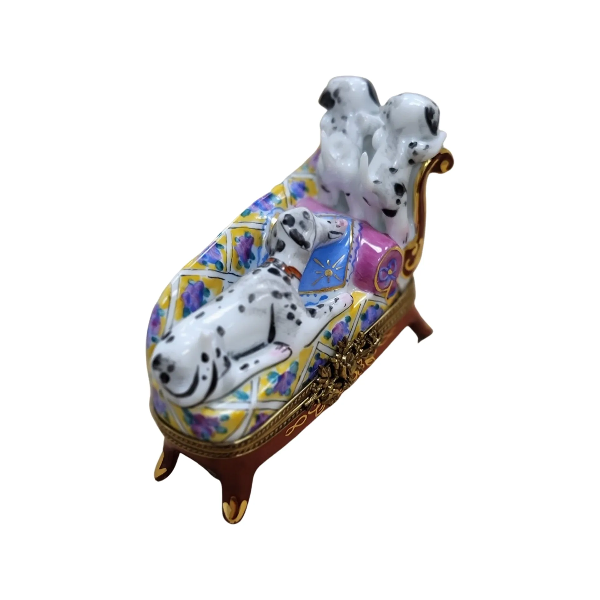 Dalmation Dogs on Couch Rare