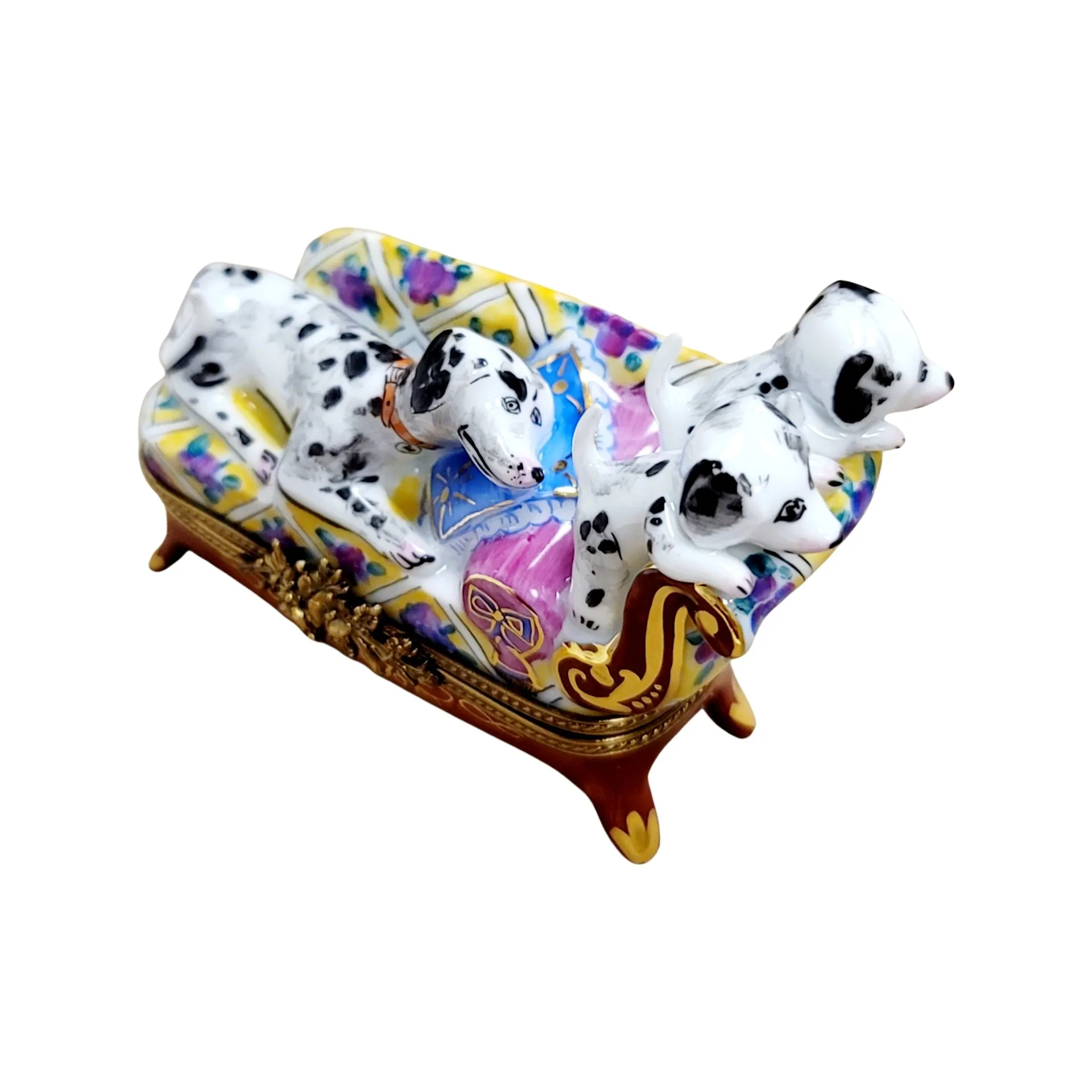 Dalmation Dogs on Couch Rare