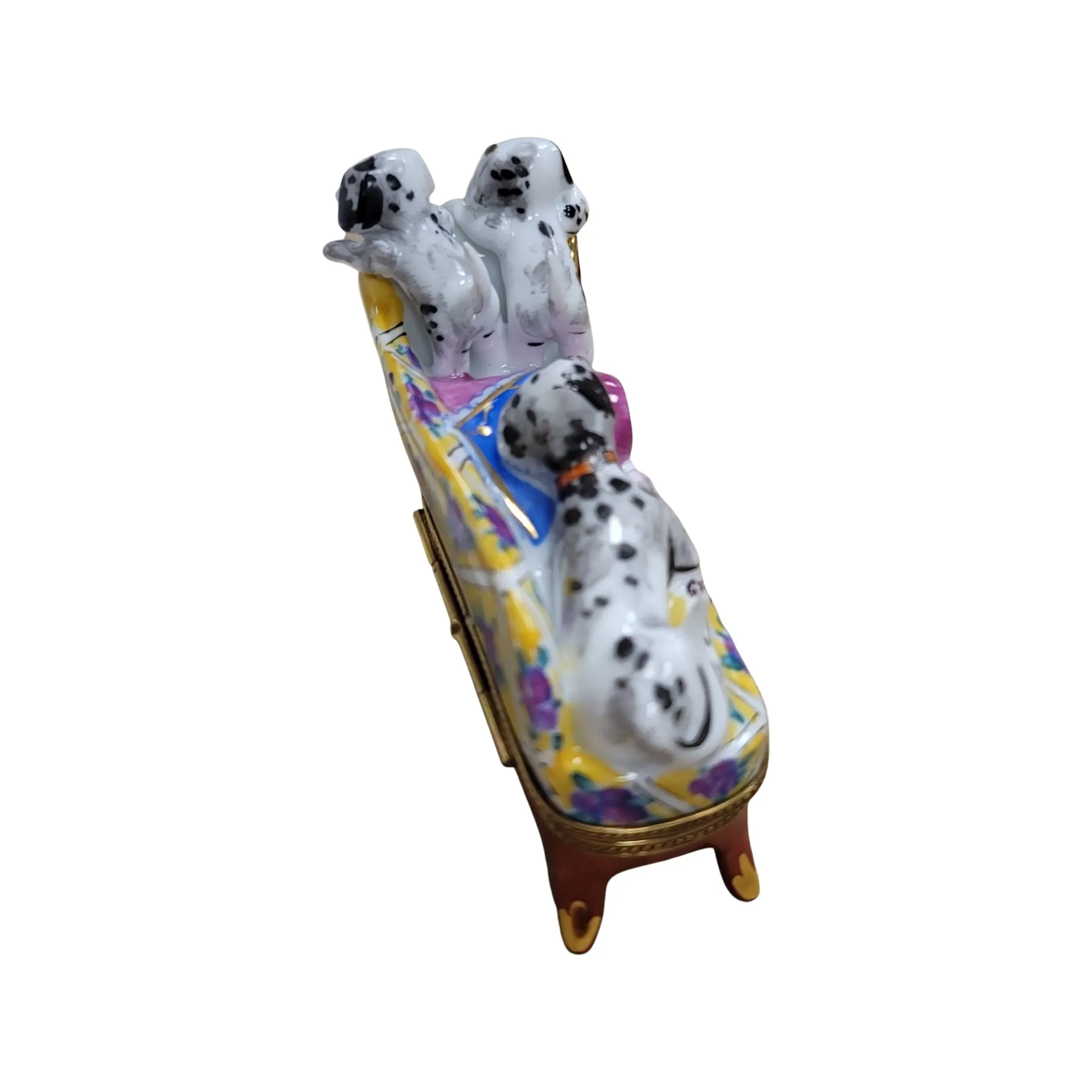 Dalmation Dogs on Couch Rare