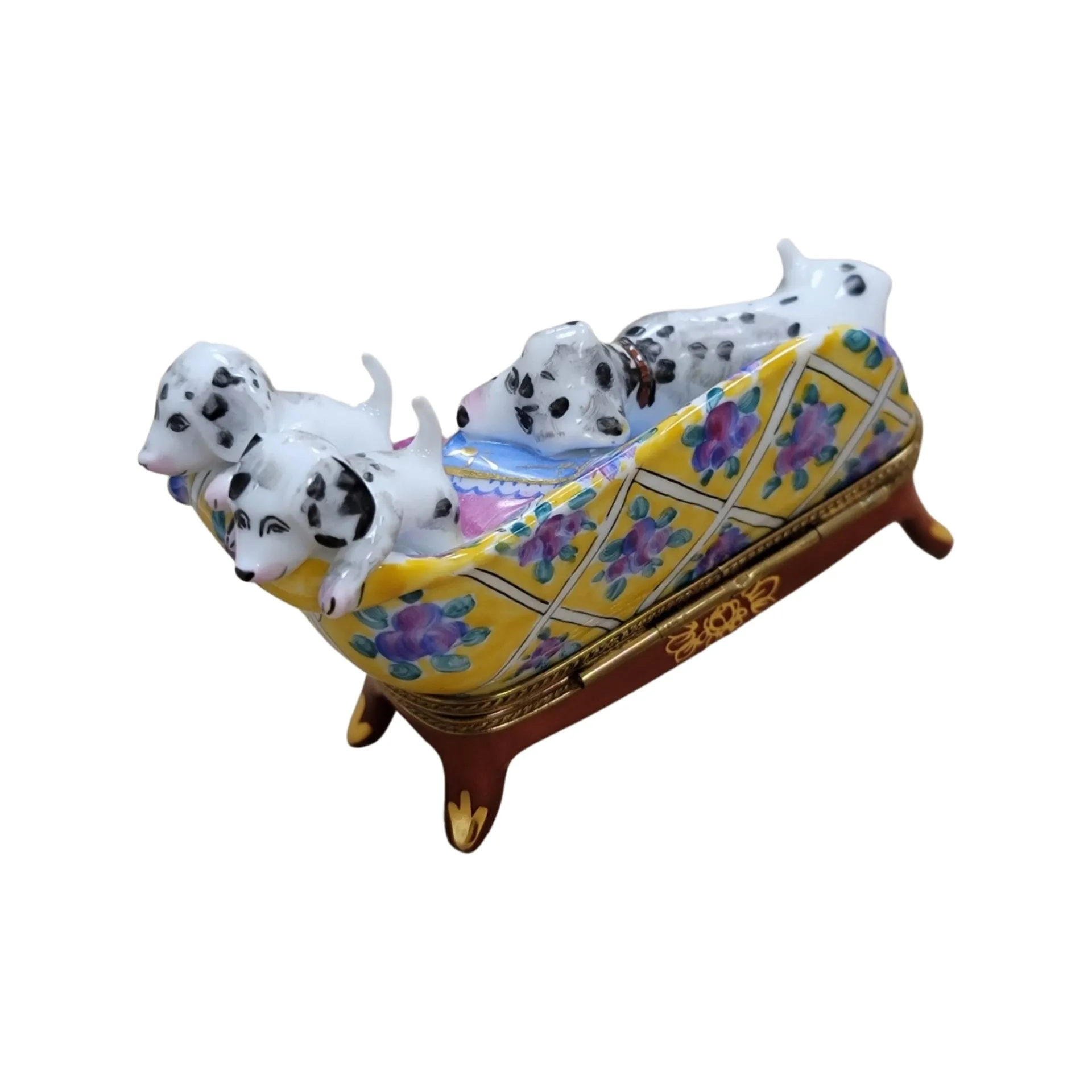 Dalmation Dogs on Couch Rare