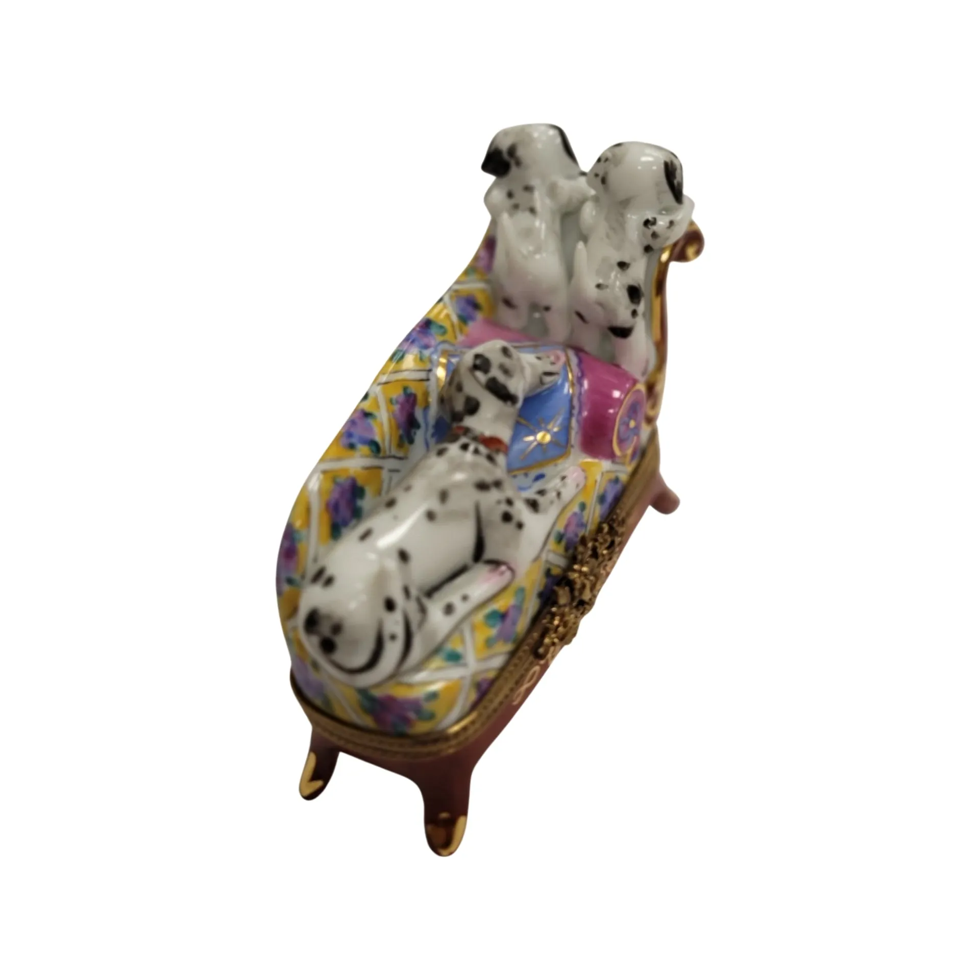 Dalmation Dogs on Couch Rare