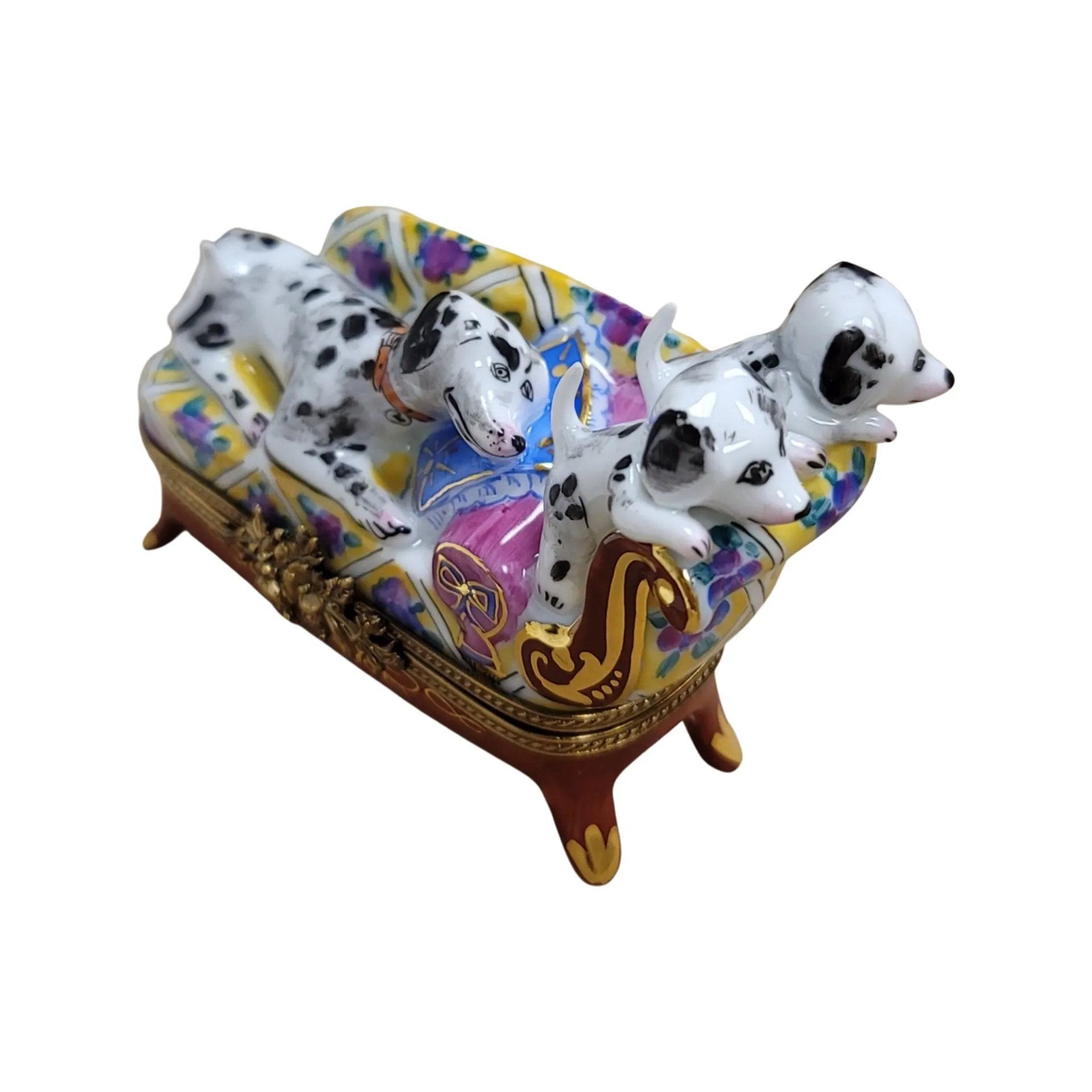 Dalmation Dogs on Couch Rare