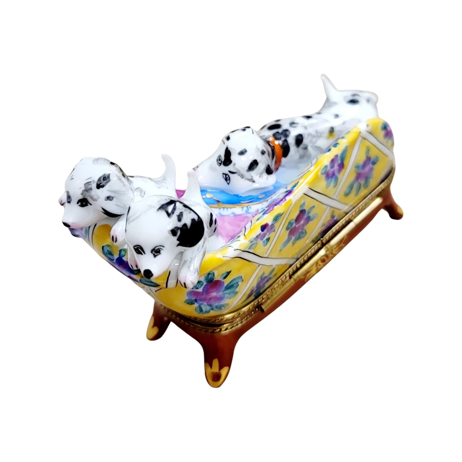Dalmation Dogs on Couch Rare