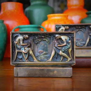 Deco "Graphic Arts" Bookends