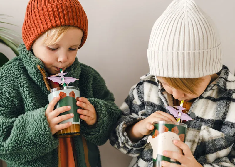 Dinosaur Pterodactyl Straws (6 pieces)