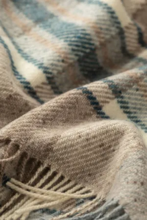 Donegal Check Bed Throw